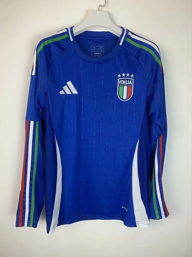 2024/25 Italy home fan version long sleeves 1:1 Thai quality