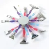 6pcs 5D Diamond Painting Point Drill Pen + 6pcs Replacement Tips-tool
