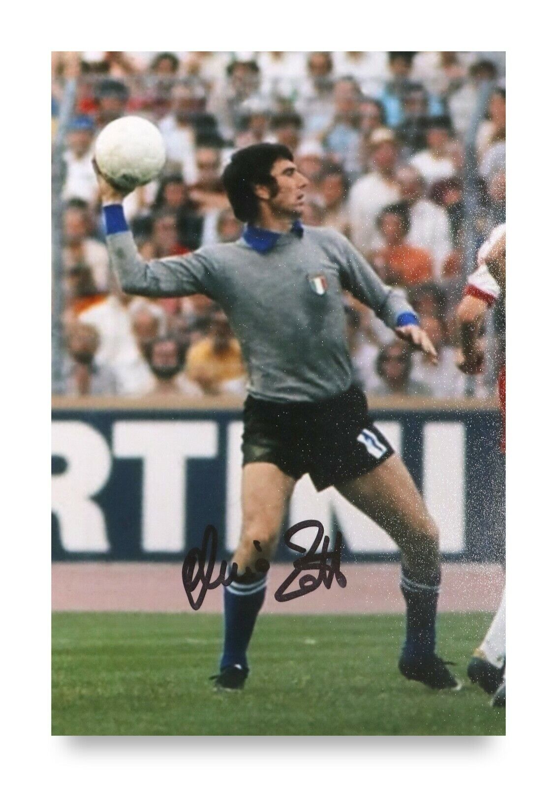 Dino Zoff Signed 6x4 Photo Poster painting Italy Goalkeeper Juventus Autograph Memorabilia + COA