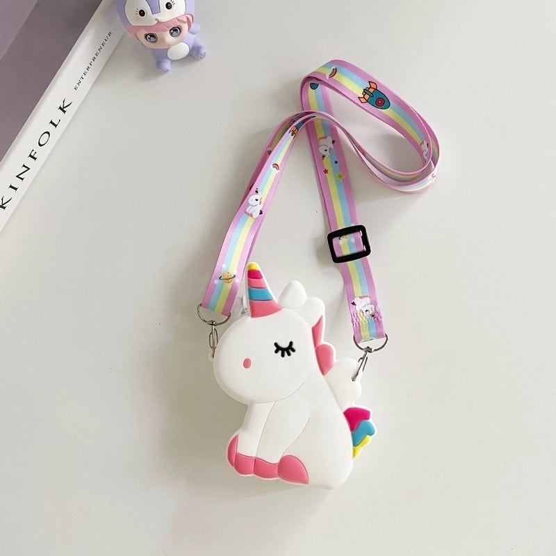 Kid’s Silica Gel Zipper Kids Wallets