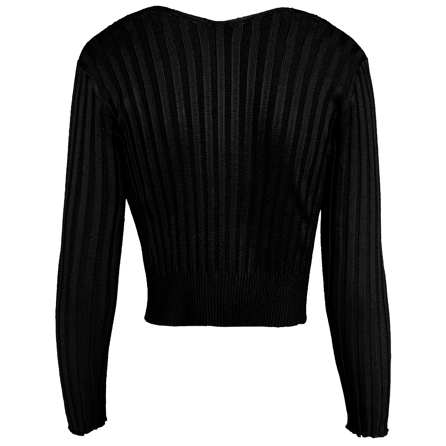 Ootddress Sexy Knitted Long Sleeve Cardigan Sweaters for Women Casual Shirts Ladies Ribbed Knit Cropped Tops Pullovers Femme 2025