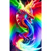 Diamond Painting -DIY Round Drill Dragon(50x80cm)