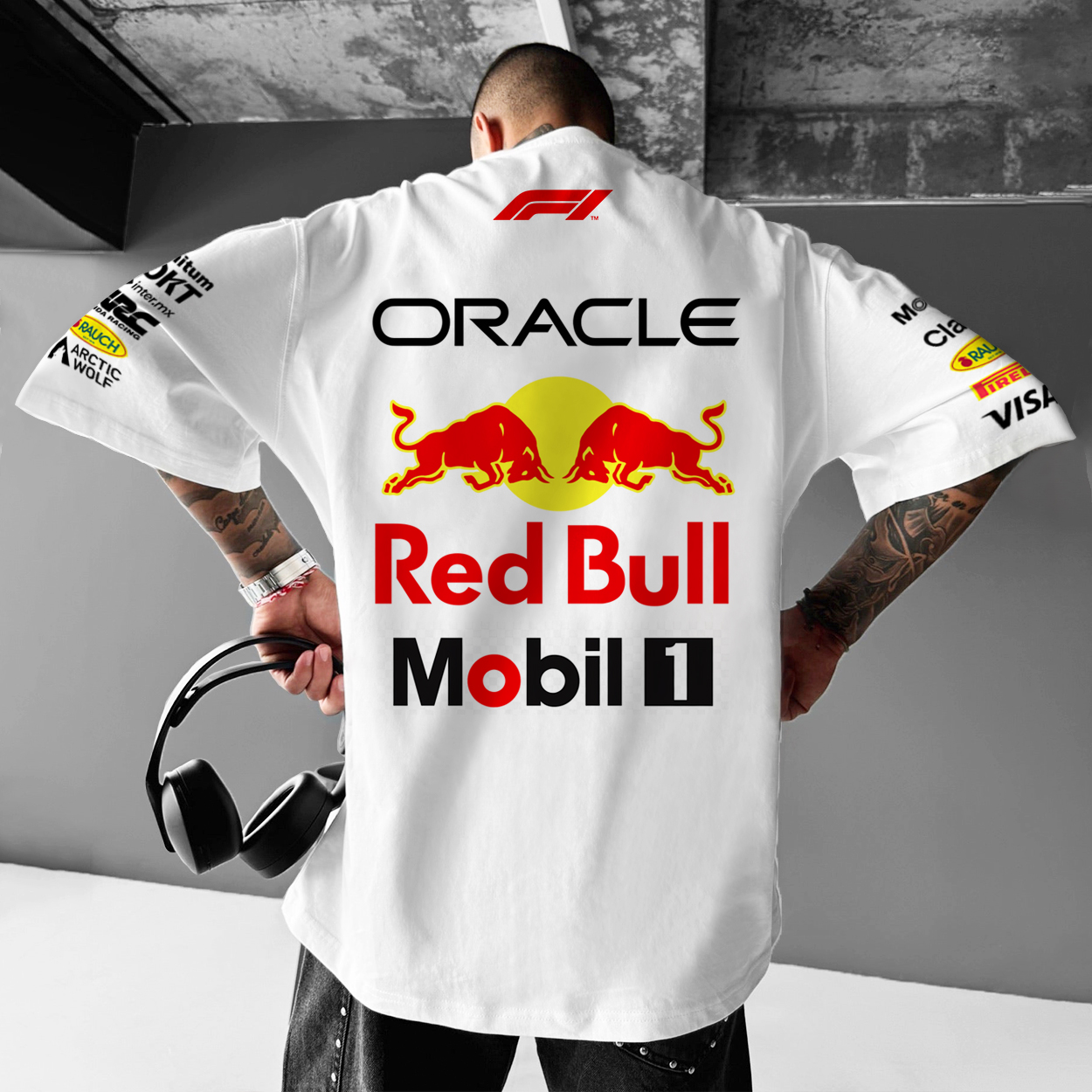 Unisex 2025 Racing Team Print T-Shirt / TECHWEAR CLUB / Techwear