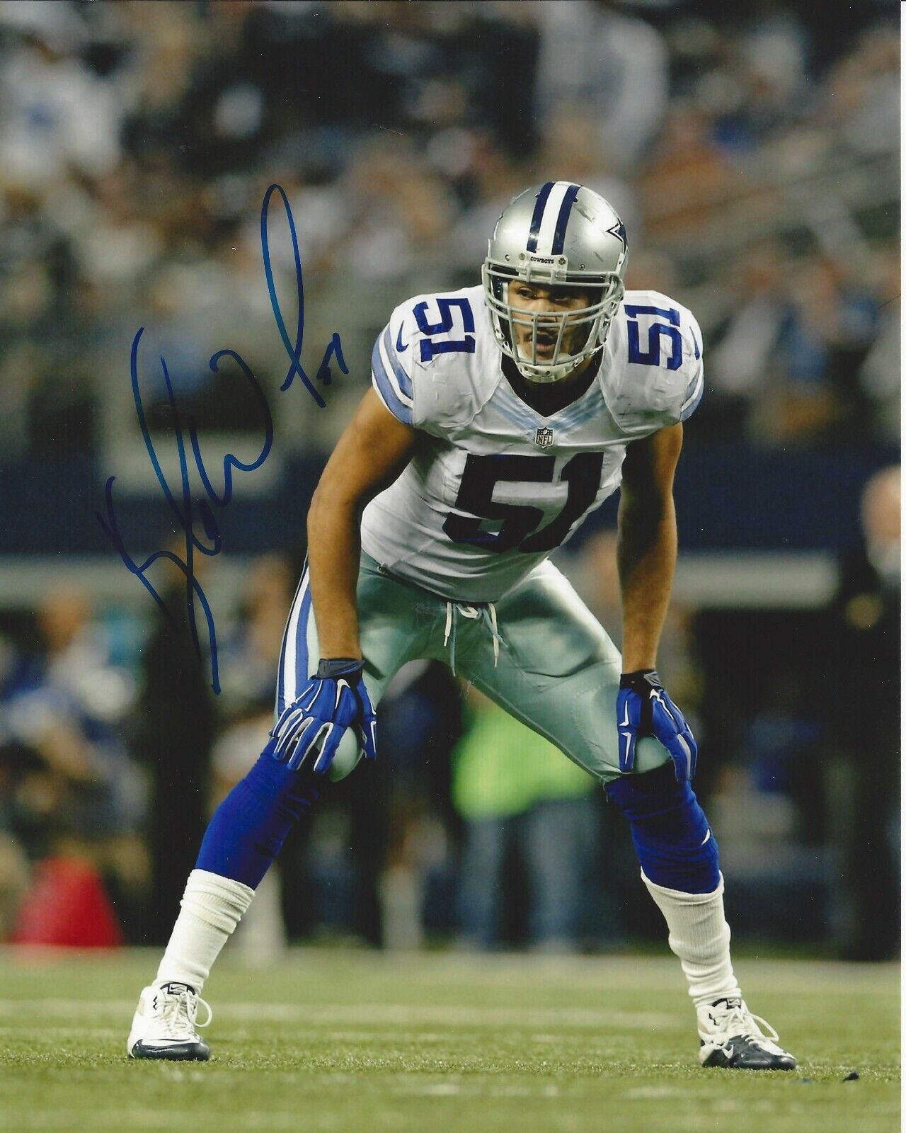 Kyle Wilber Autographed 8x10 Dallas CowboysB265