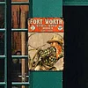 Fort Worth - Vintage Metal Signs - 20*30cm/30*40cm - Western