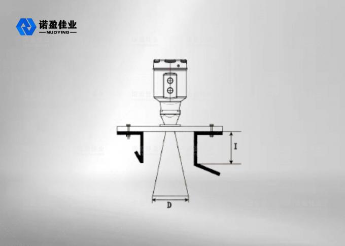 SS316 Non Contact Radar Level Transmitter 35m GWR Level Transmitter 3