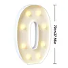 70cm LED Number Figure Light Easy To Assemble & Lightweight Large Lighted Number Warm Lighting & Radiant Atmosphere for Anniversary Graduation Decoration