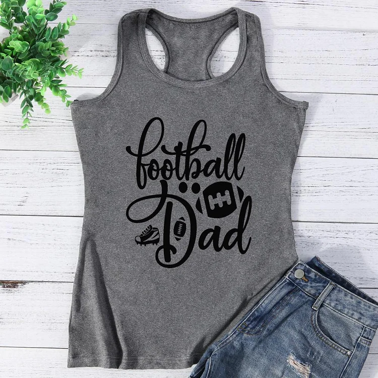 Football Dad: Funny for football lovers Vest Top-Annaletters