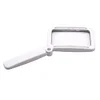 Handheld Loupe 10LED Lights Folding Pocket Magnifier 4X 650mAh for Reading Books