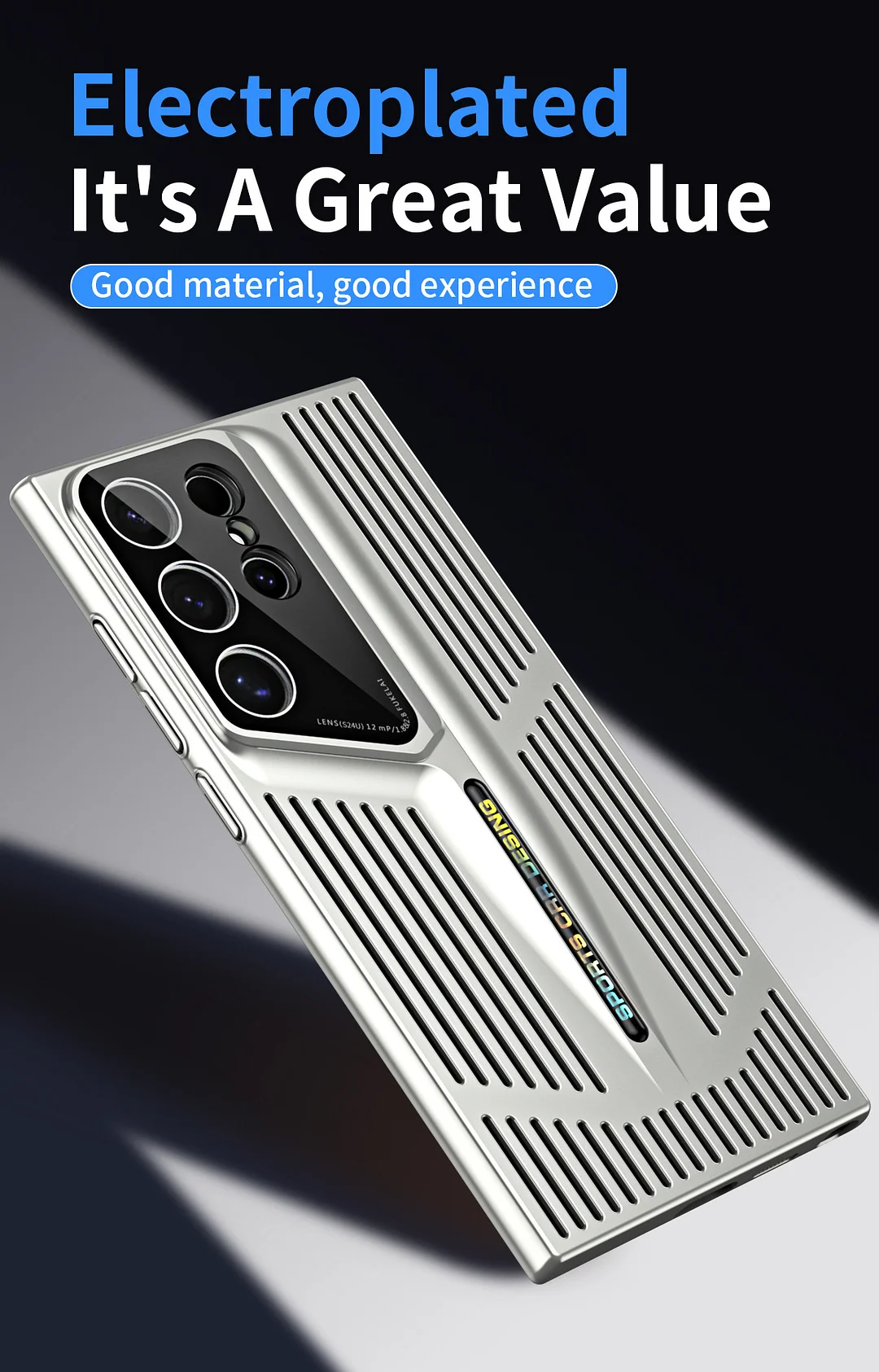 Samsung S series hollow heat dissipation breathable mobile phone case