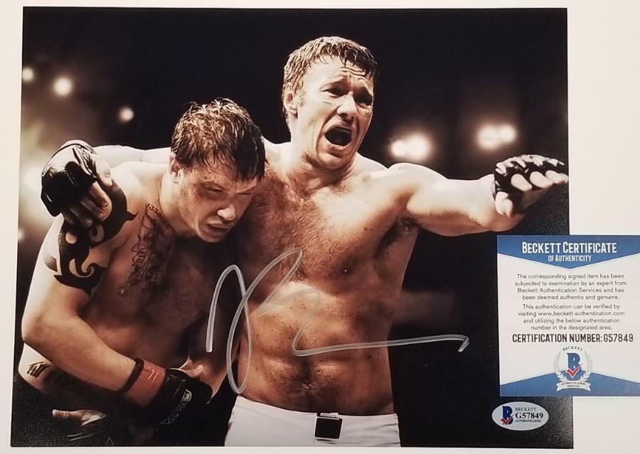 JOEL EDGERTON Signed WARRIOR 8x10 Photo Poster painting Autograph ~ Beckett BAS COA