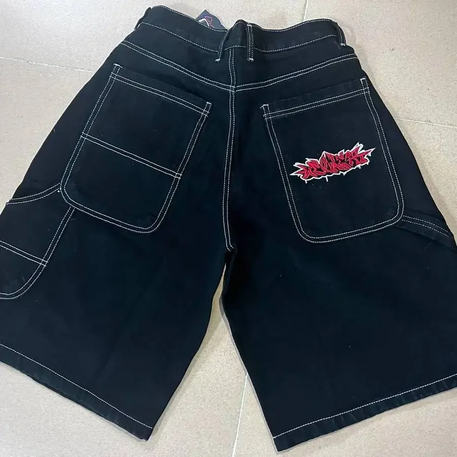 Aonga New Wexwear Shorts Skateboarding Trendy Men's and Women's Unisex Jeans Pentagram Pants cargo pants men clothing aonga