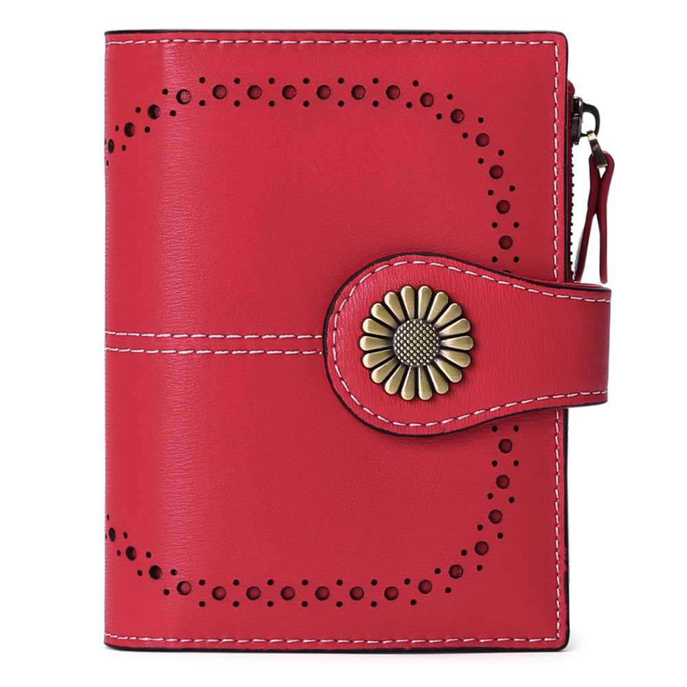Cropped Zip Wallet