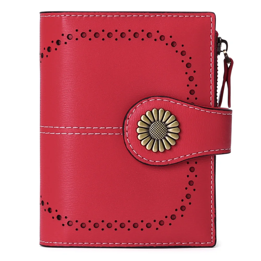 Cropped Zip Wallet