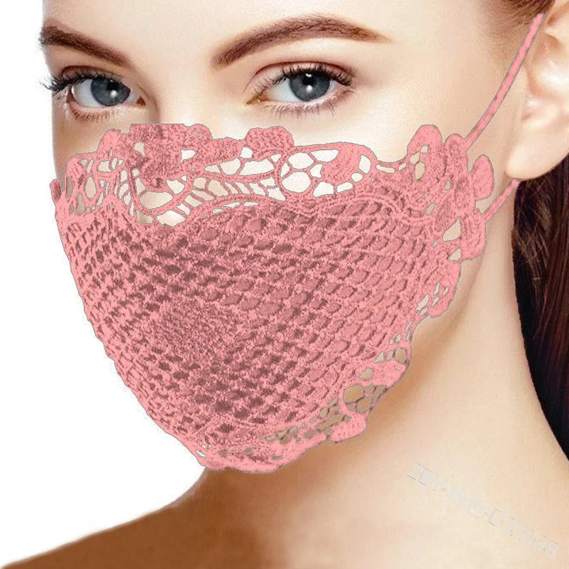 Brownm Ebay Ear-Mounted Water-Soluble Sandwich Anti-Smide Mask Lace Mask