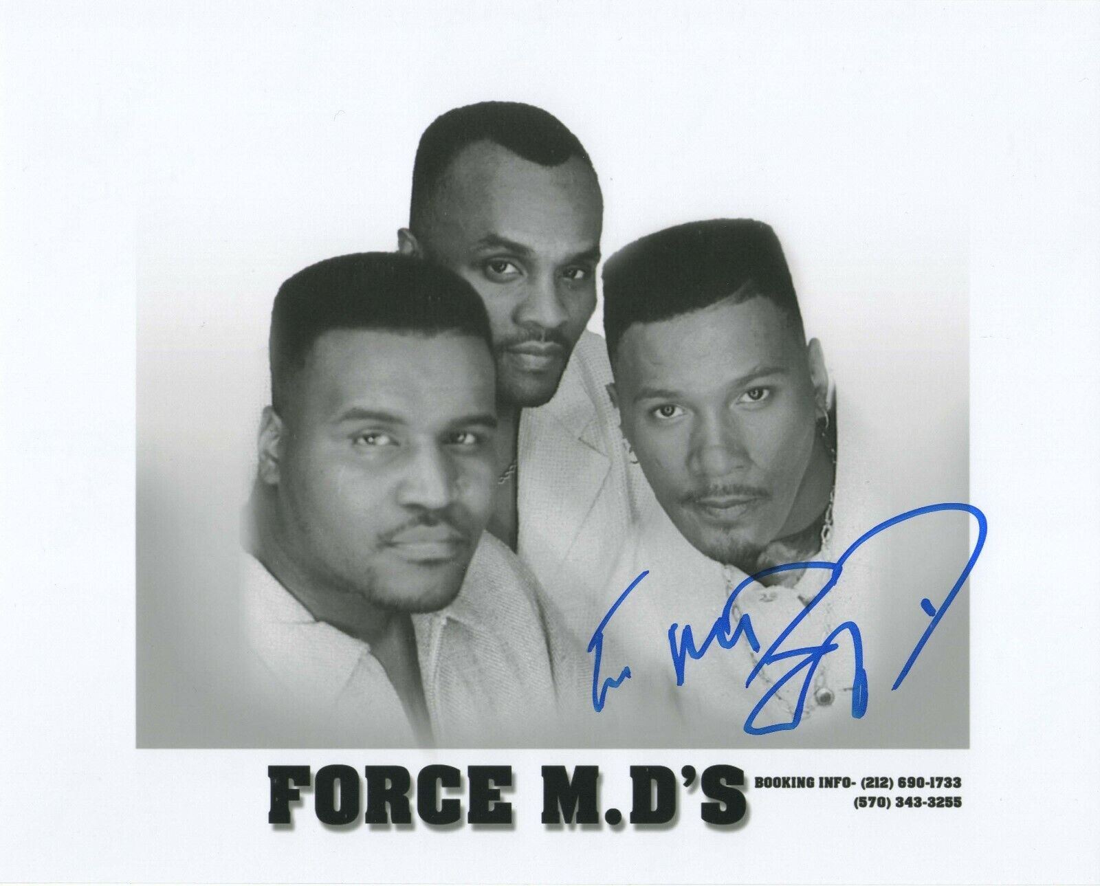 Stevie D Lundy of Force MDs REAL hand SIGNED Photo Poster painting #2 COA Autographed