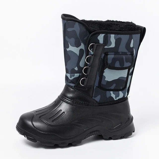 Letclo™  Winter Men's Outdoor Work Boots Warm Waterproof letclo Letclo