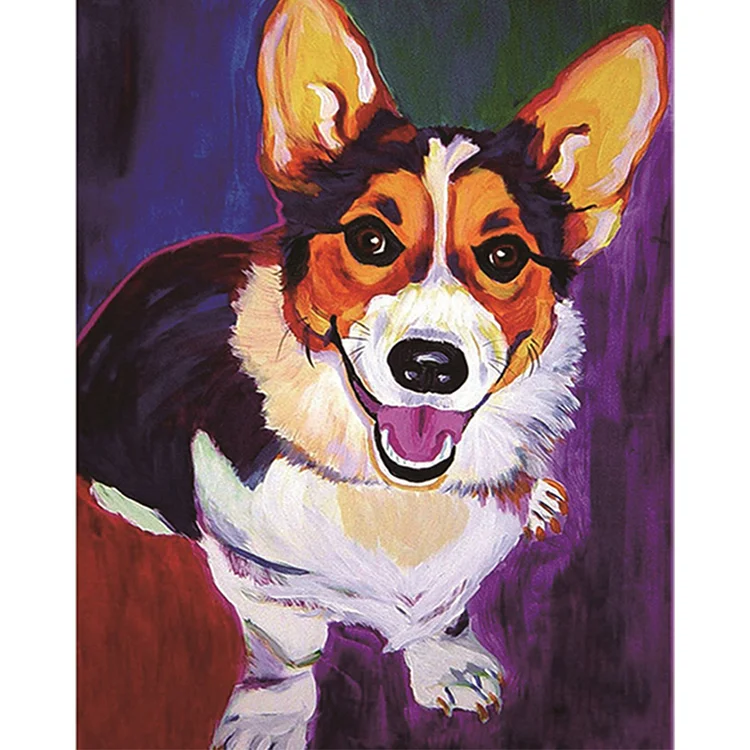 Puppy - Painting By Numbers - 40*50CM gbfke
