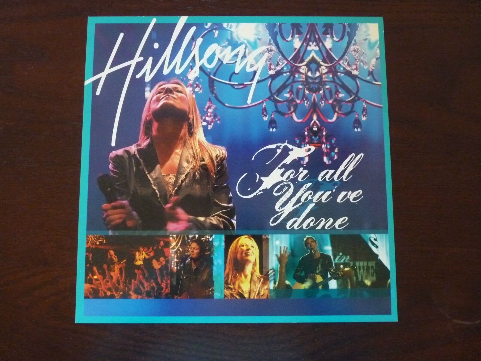 Hillsong For All You've Done LP Record Photo Poster painting Flat 12x12 Poster