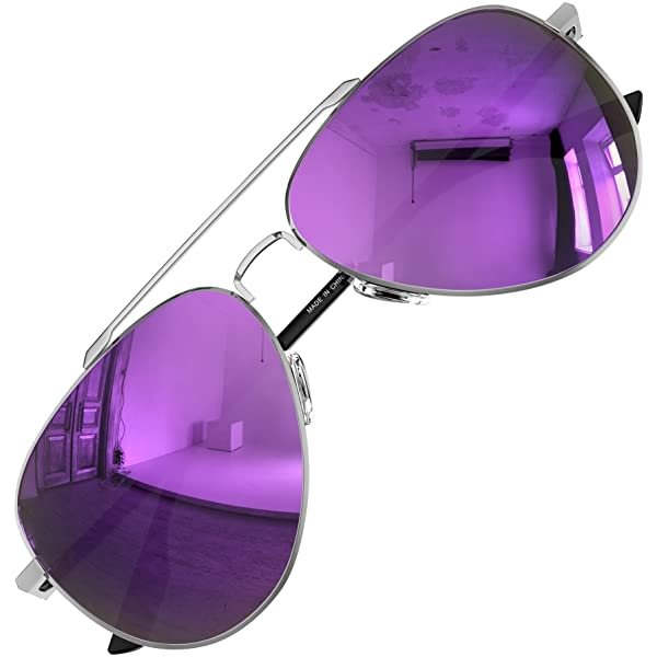 Men's Polarized Vintage Aviator Sunglasses