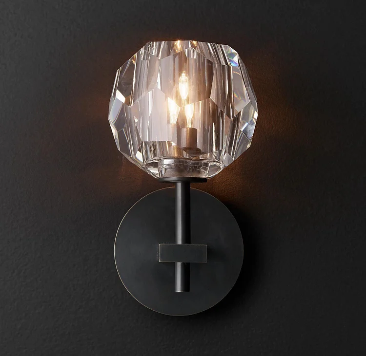 Crystal Ball Wall Lamp