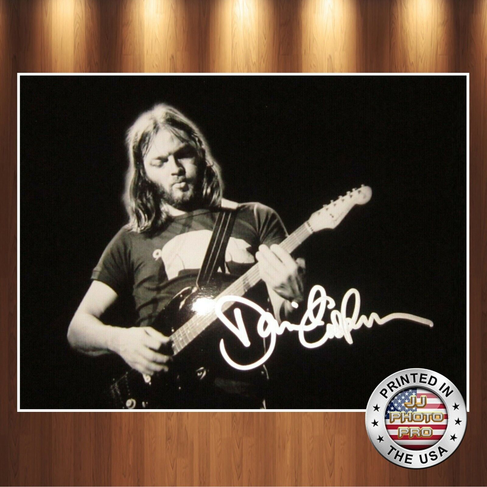 David Gilmour Autographed Signed 8x10 (Pink Floyd) Photo Poster painting REPRINT