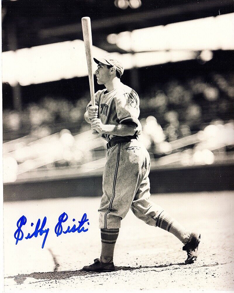 Sibby Sisti Signed - Autographed Milwaukee - Boston Braves 8x10 Photo Poster painting - Deceased