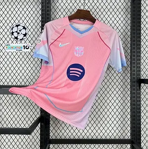 2025/2026 Barcelona Concept Pink Football Shirt 1:1 Thai Quality