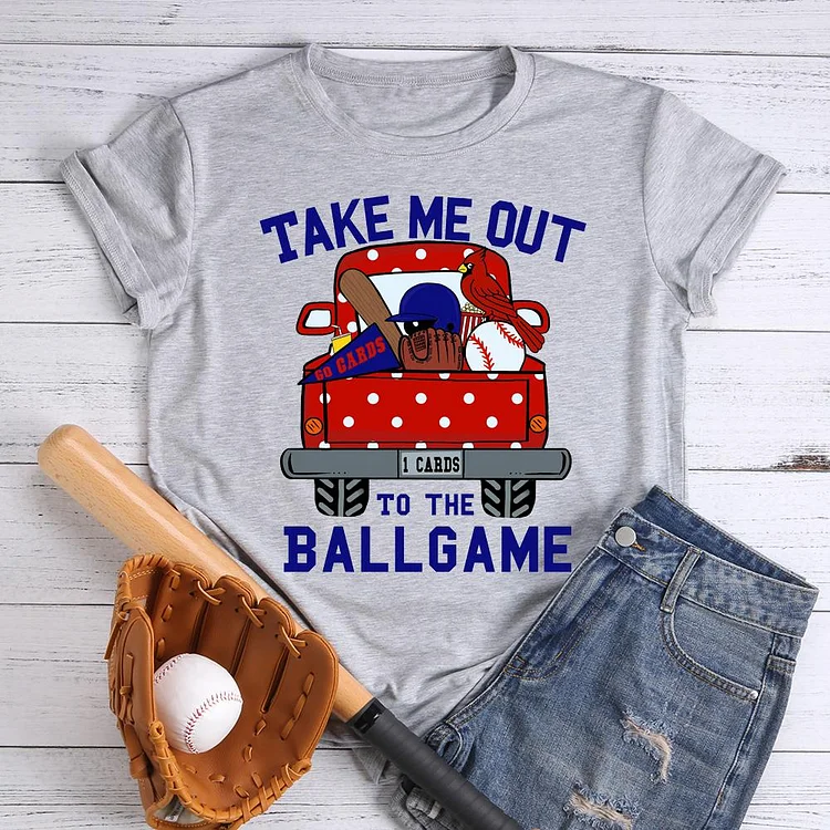 AL™ Take Me Out to the Ballgame T-shirt Tee -596963-Annaletters
