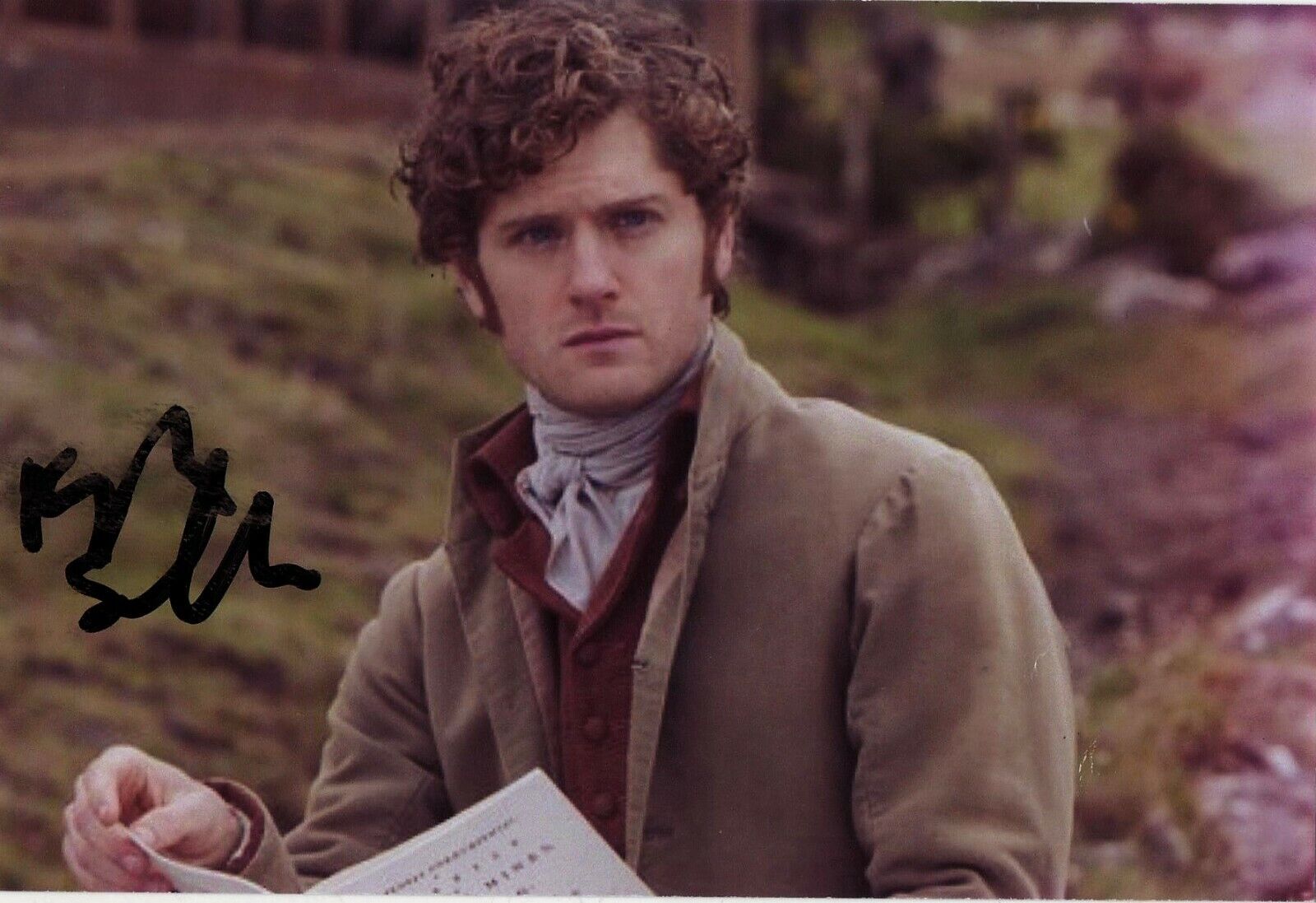 POLDARK - KYLE SOLLER personally signed picture - 6 x 4