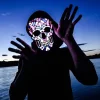 [DIY Pattern LED Luminous Mask] APP controllable long standby dance nightclub mask