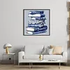 Blue Porcelain Books - 11CT Stamped Cross Stitch 40*40cm tapestrymarket