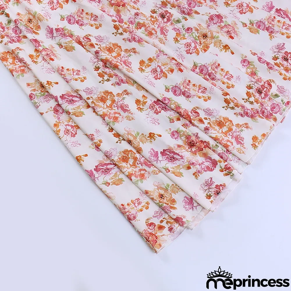 Straps Sexy Slit Floral Dress Women Summer Chic Slim Waist Slim Fit Long Dress