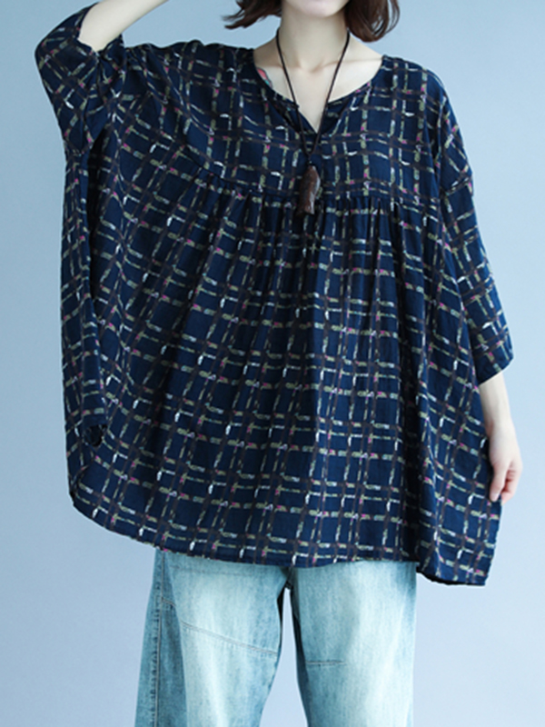 Casual Oversize Striped Print Short Sleeve T-shirt