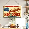 Hot Dog - Wooden Signs(8*12Inch/12*16Inch)