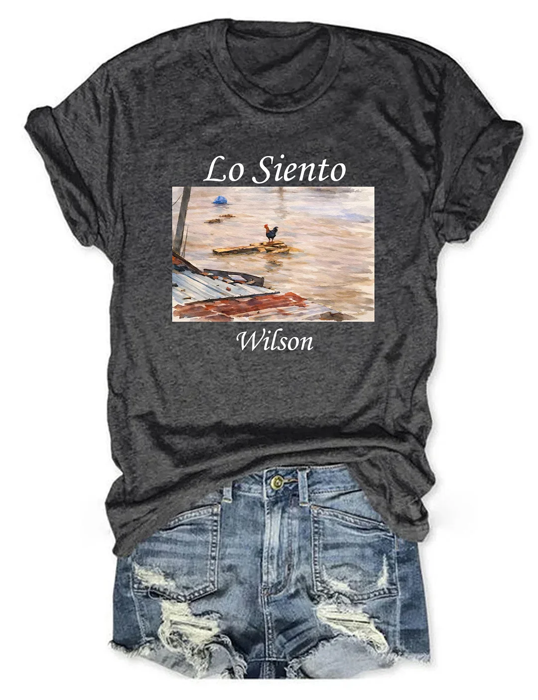 Lo Siento Wilson Rooster T-shirt