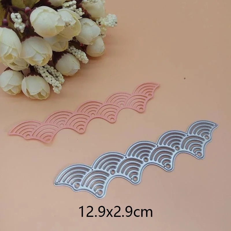 1 Pcs Girdle Metal Cutting Dies Scrapbooking For Card Making DIY Embossing Cuts New Craft Die