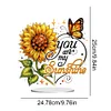 (US Local)Special Shape Sunflower Moon Diamond Painting Desktop Decorations for Home Decor