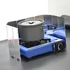 16 Plates Camping Stove Windscreen Aluminum Alloy Stove Windshield for Picnic