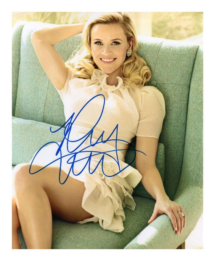 REESE WITHERSPOON AUTOGRAPHED SIGNED A4 PP POSTER Photo Poster painting PRINT 4