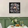 Special Shape Rhinestone Diamond Painting Kit Partial(Night Lily Beauty)