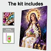 Framed Diamond Painting - Special Shaped - Our Lady (30x40cm)