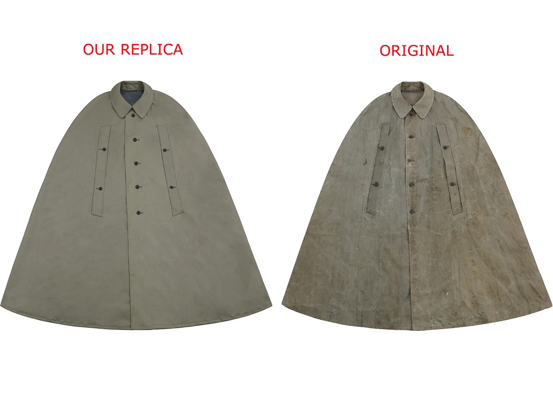   Wehrmacht German Rubberized Rain Cape Umhang German-Uniform