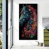 >SALE<5D DIY Full Round Drill Diamond Painting Horse Kit Home Art Decoration (sz4265)
