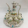 Vintage Handmade Fine Turkish Wine Set of 8
