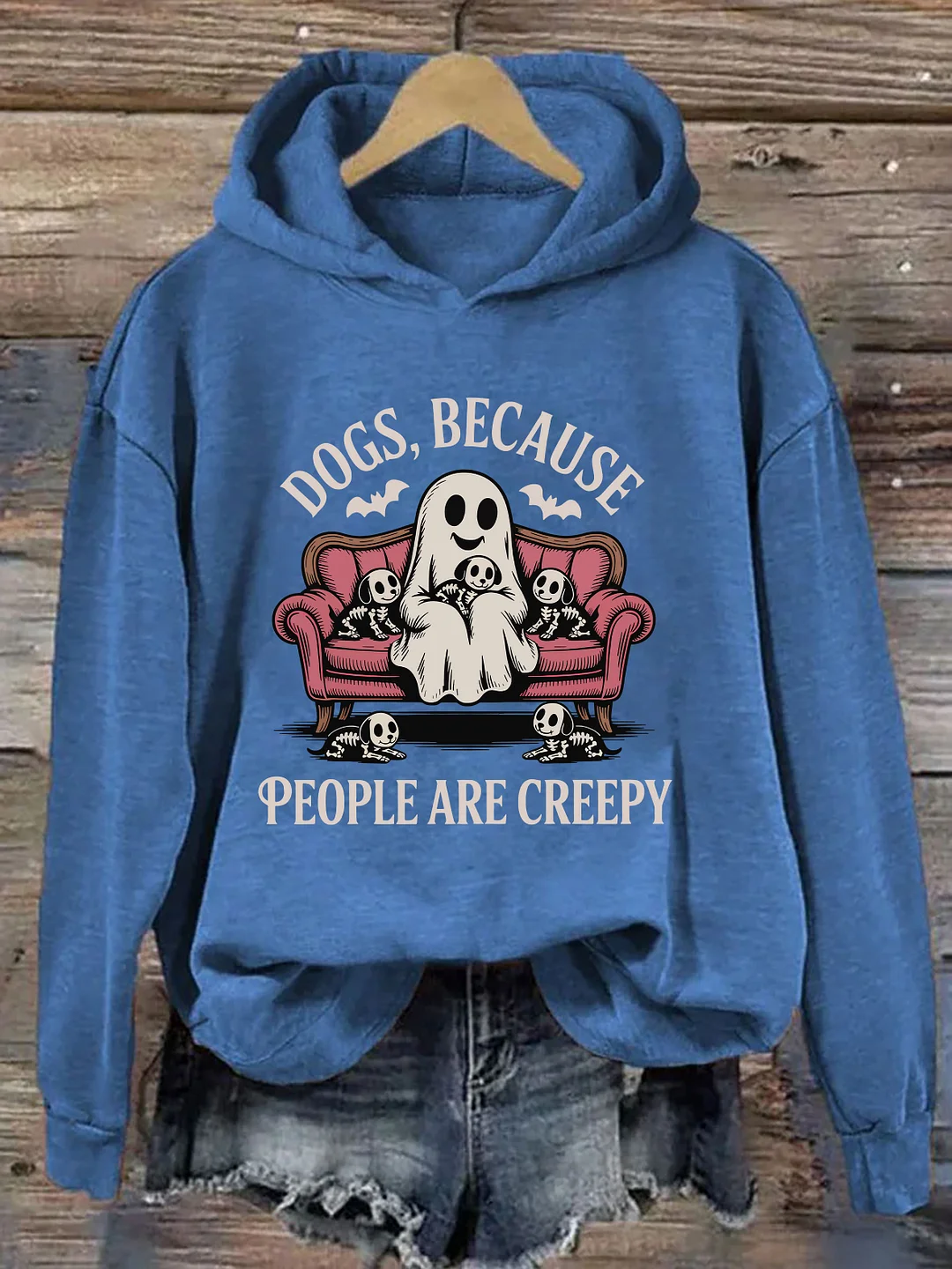 Dogs Because People Are Creepy Hoodie