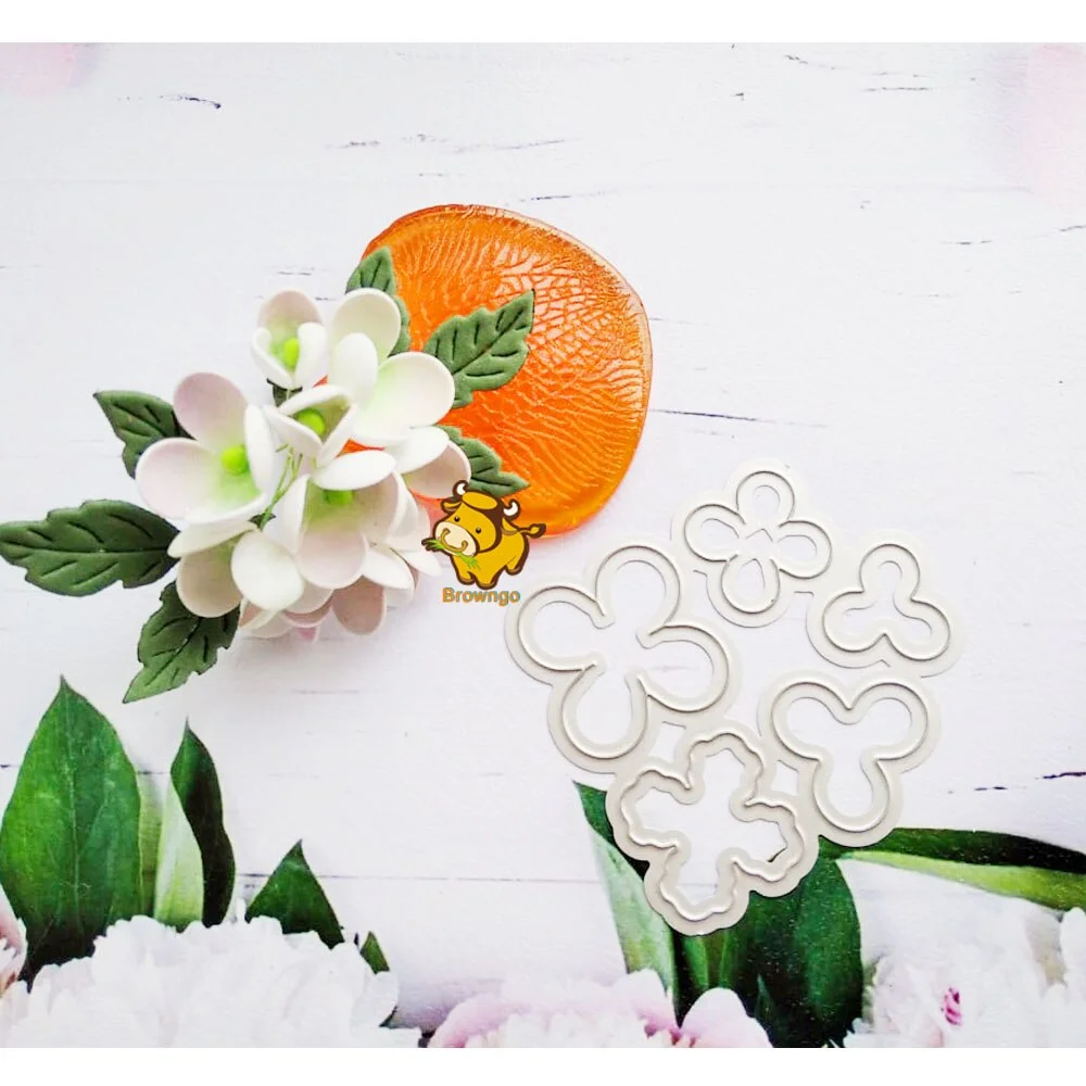Beautiful Many Flower Series Metal Cutting Dies Stencil Template For DIY Scrapbooking Embossing Paper Cards Album Making Dies