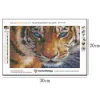 Tiger head | Full Round Diamond Painting Kits