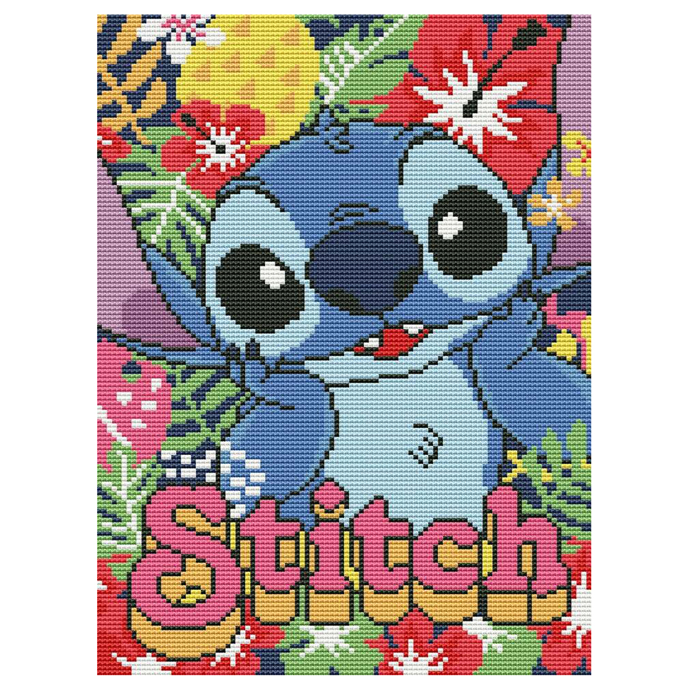 Stitch Pattern 11CT Pre-stamped Canvas(40*50CM) Cross Stitch