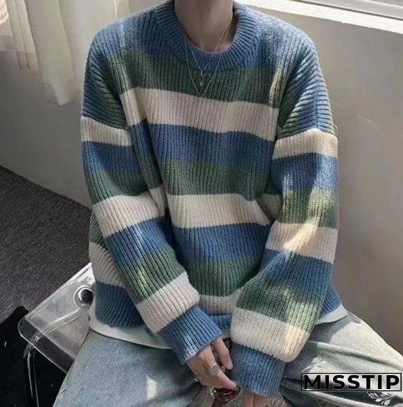 Walter Striped Knitted Pullover